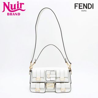 フェンディ(FENDI)のフェンディ FENDI マルチポケット レザー バケット ショルダーバッグ(ショルダーバッグ)