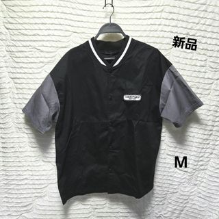 シマムラ(しまむら)の新品 メンズ しまむら Blistorm 配色切り替えスタシャツM 中黒 (シャツ)