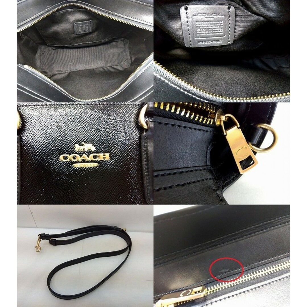 s25g-441kCOACH コーチ サッチェル 2way ハンドバッグ