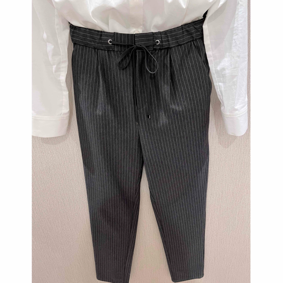 SCOT CLUB - 定価14000 新品　soeur7 ボーダー　スラックス　パンツ　日本製　春夏秋