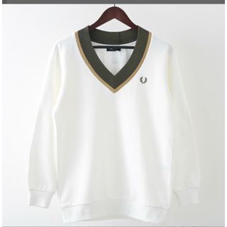 FRED PERRY - 【美品】90'sロゴ フレッドペリー センター刺繍 FRED PERRY - 【美品】90'sロゴ フレッドペリー センター刺繍