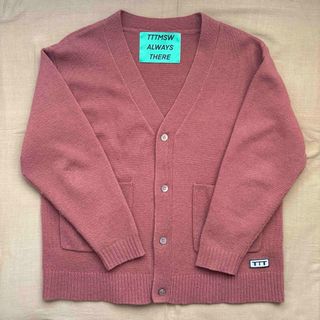TTT_MSW - TTTMSW 24SS Lame zip up cardigan (BLACK)の通販 by TTT_MSW - TTTMSW 24SS Lame zip up cardigan (BLACK)の通販 by
