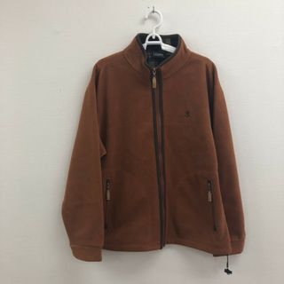 【U.Prenoma】ユーピーレノマ　フリースジャケット　茶系　ブラウン　LLサイズ　パーカー　メンズ(その他)