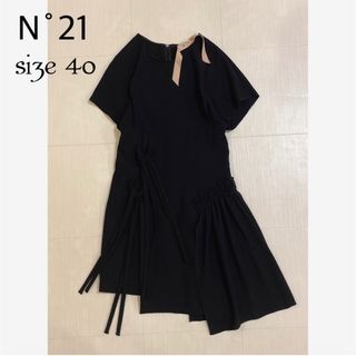 N°21 - N21 ヌメロ ヴェントゥーノ スカート 黒 サイズ42 【新品 N°21 - N21 ヌメロ ヴェントゥーノ スカート 黒 サイズ42 【新品