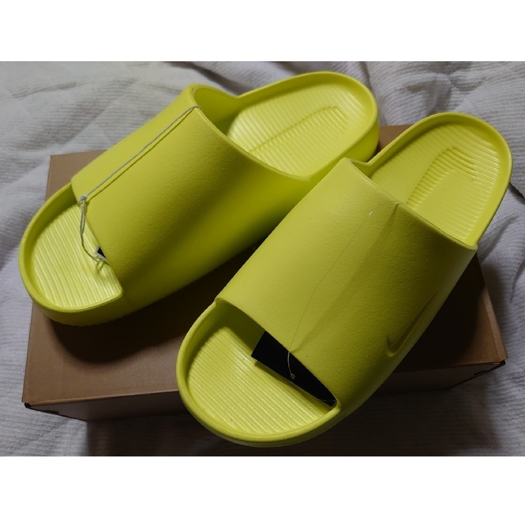 NIKE - ☆蛍光イエロー!☆NIKEナイキ☆ゴツめ厚底サンダル NIKE - ☆蛍光イエロー!☆NIKEナイキ☆ゴツめ厚底サンダル