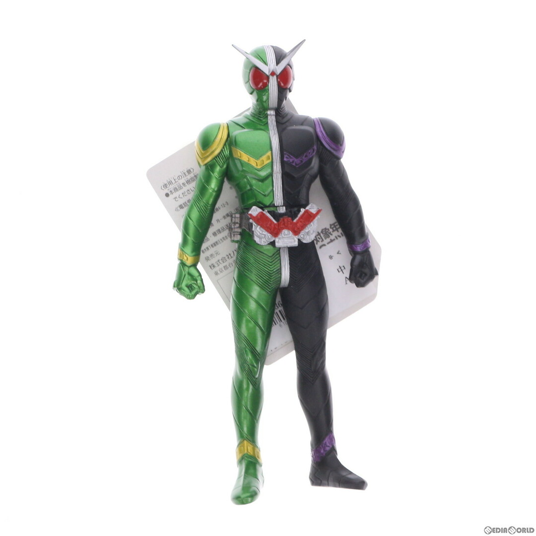 JOKER(ジョーカー)のライダーヒーローシリーズW01 仮面ライダーW(ダブル) サイクロンジョーカー 完成品 ソフビフィギュア バンダイ エンタメ/ホビーのフィギュア(特撮)の商品写真