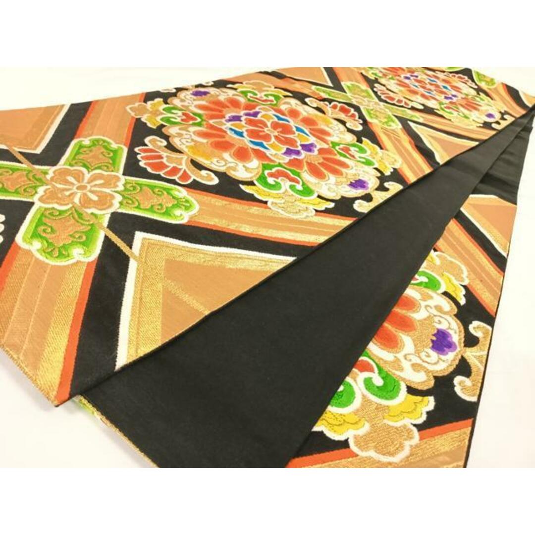 正絹袋帯　本絞り　六通　逸品 袋帯 逸品 六通 正絹 【】