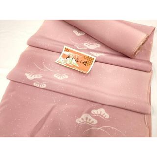 平和屋着物■羽織　反物　羽尺　松　暈し染め　正絹　逸品　未使用　AAAO9883uw(着物)