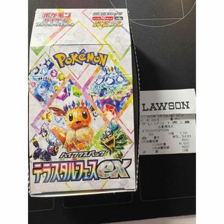 ポケモンカード　テラスタルフェスex 1BOX分　10パック(Box/デッキ/パック)