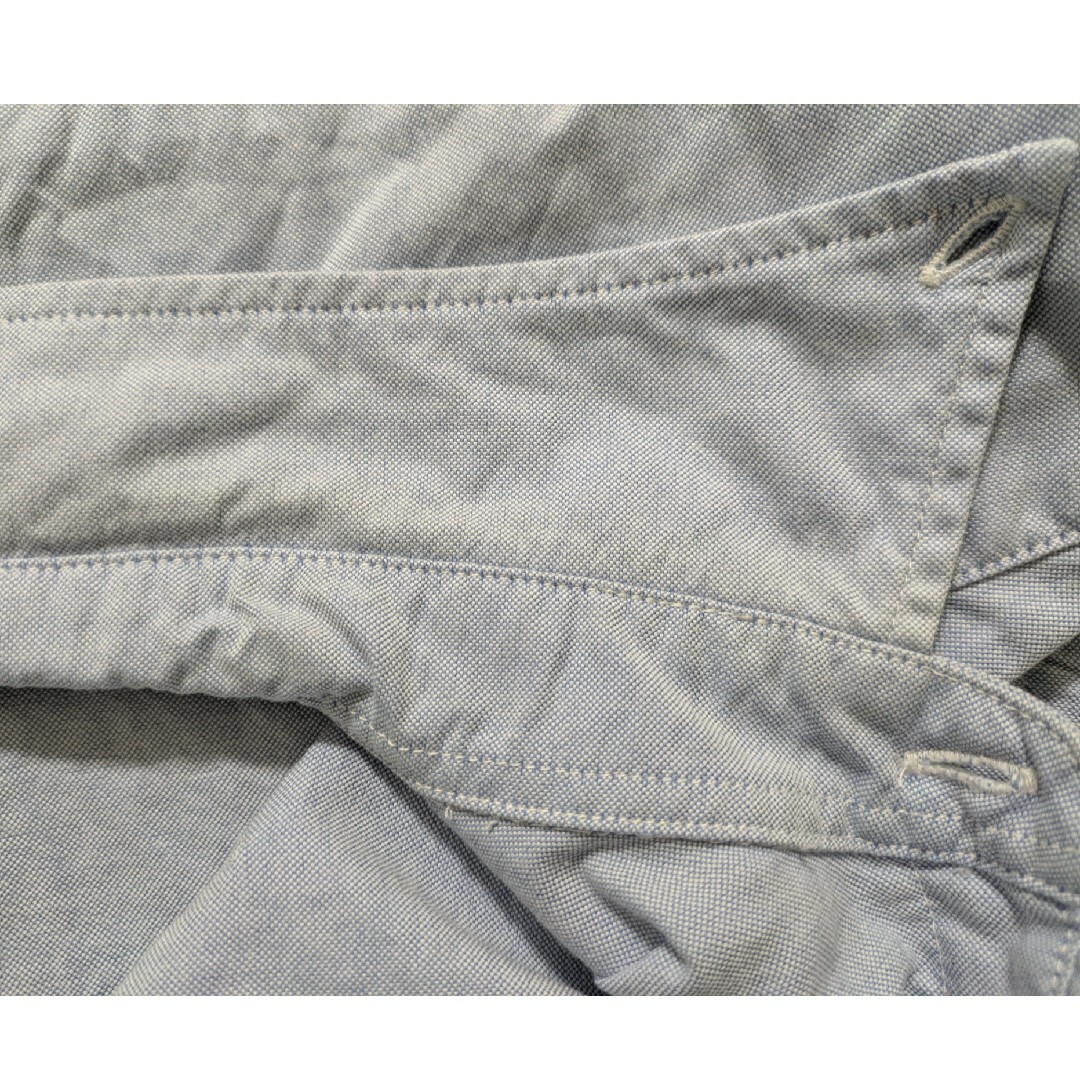 UNIQLO(ユニクロ)のユニクロ　デニムシャツ　水色　メンズS メンズのトップス(シャツ)の商品写真