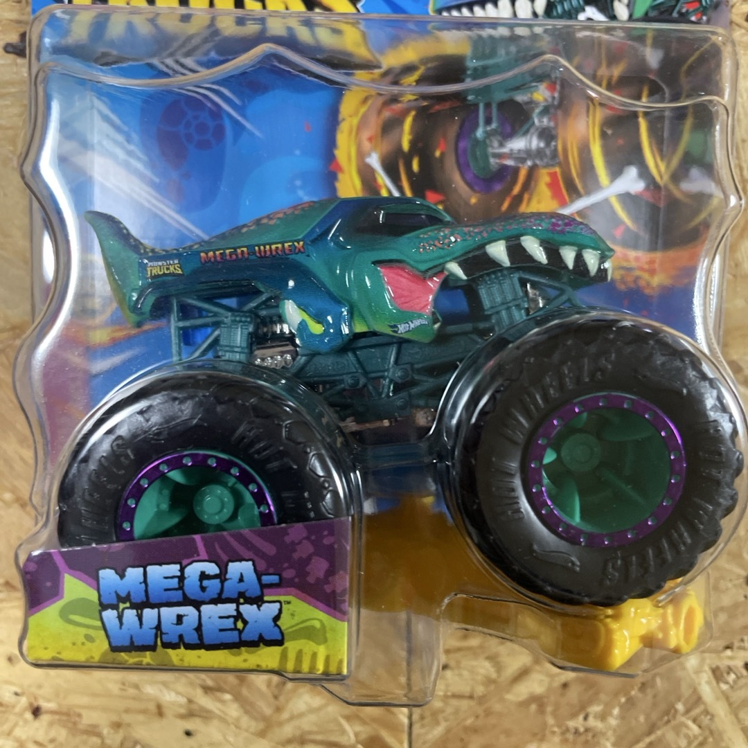 ホットウィール(ホットウィール)のホットウィール モンスタートラック MEGA WREX エンタメ/ホビーのおもちゃ/ぬいぐるみ(ミニカー)の商品写真