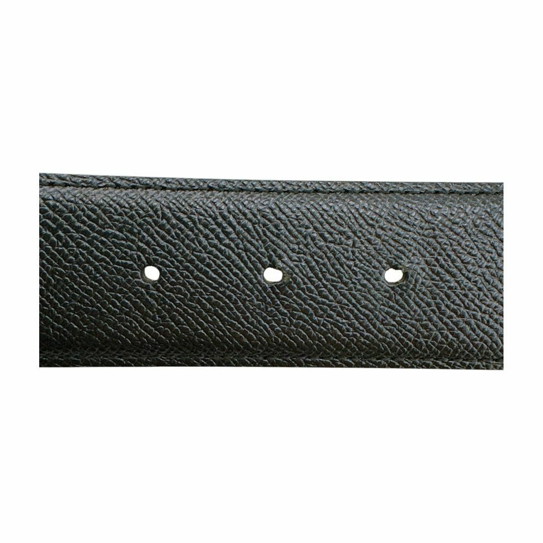 ☆美品☆ ブルガリ メンズ レザーベルト ブラックビーゼロワン