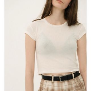CLANE - CLANE TULLE VEST LAYERED TOPS ホワイト2の通販 by CLANE - CLANE TULLE VEST LAYERED TOPS ホワイト2の通販 by