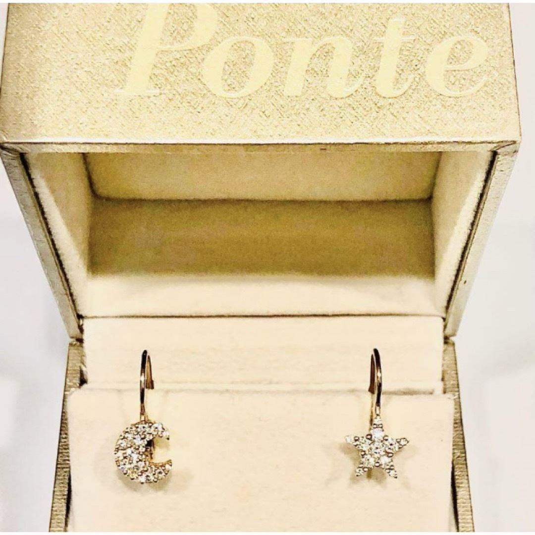 Ponte Vecchio - 超美品☆ポンテヴェキオ☆ピアス☆18K☆18YG Ponte Vecchio - 超美品☆ポンテヴェキオ☆ピアス☆18K☆18YG