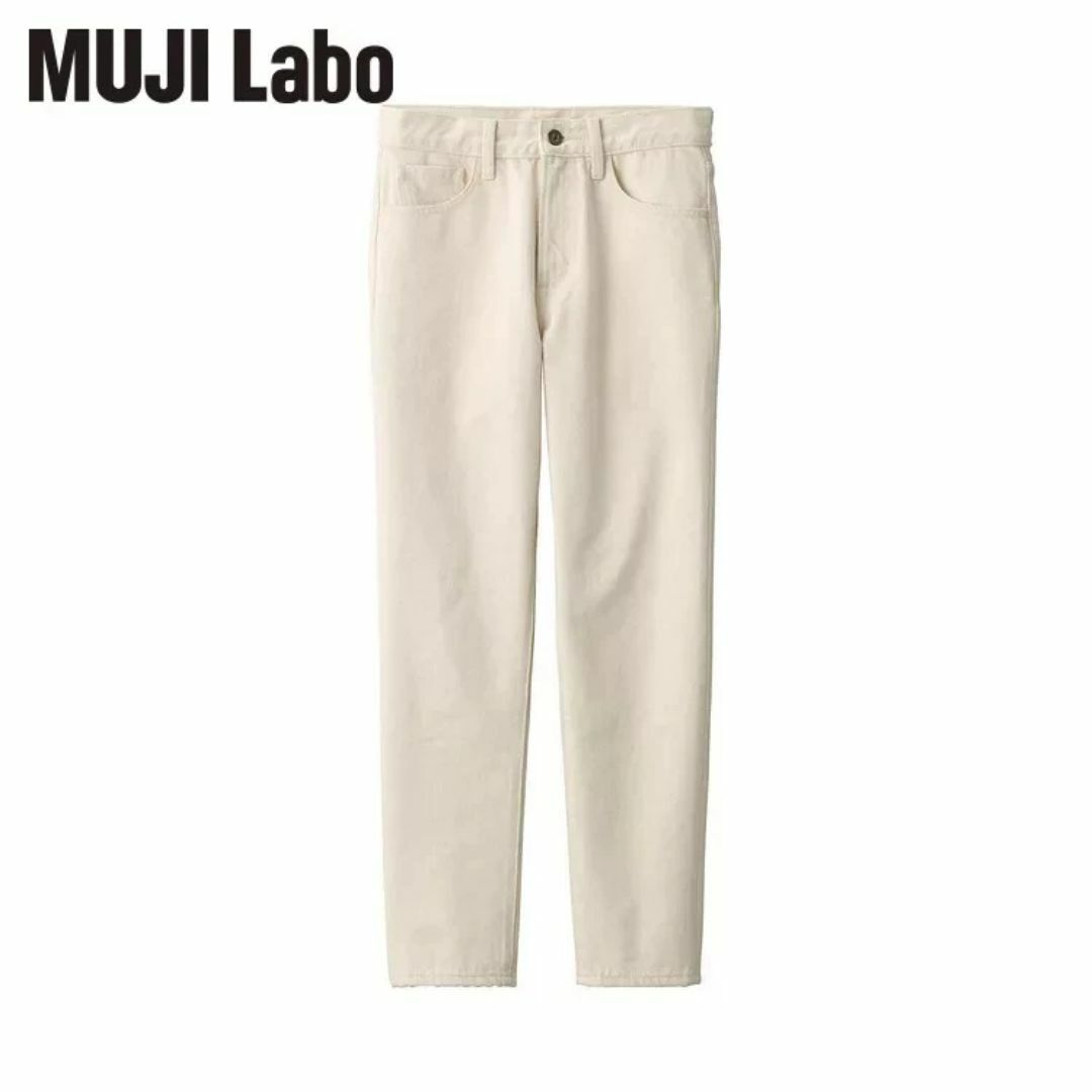 MUJI (無印良品)(ムジルシリョウヒン)のmuji labo ジャパンデニム テーパードクロップドパンツ レディースのパンツ(デニム/ジーンズ)の商品写真