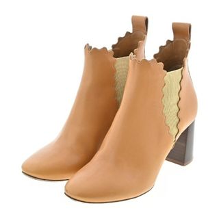 Chloe - 美品 Chloe レザー ベルト ハイヒール ラウンドトゥ Chloe - 美品 Chloe レザー ベルト ハイヒール ラウンドトゥ