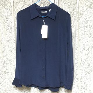 ユニクロ(UNIQLO)の【つき様専用】シルク100%ブラウス(シャツ/ブラウス(長袖/七分))