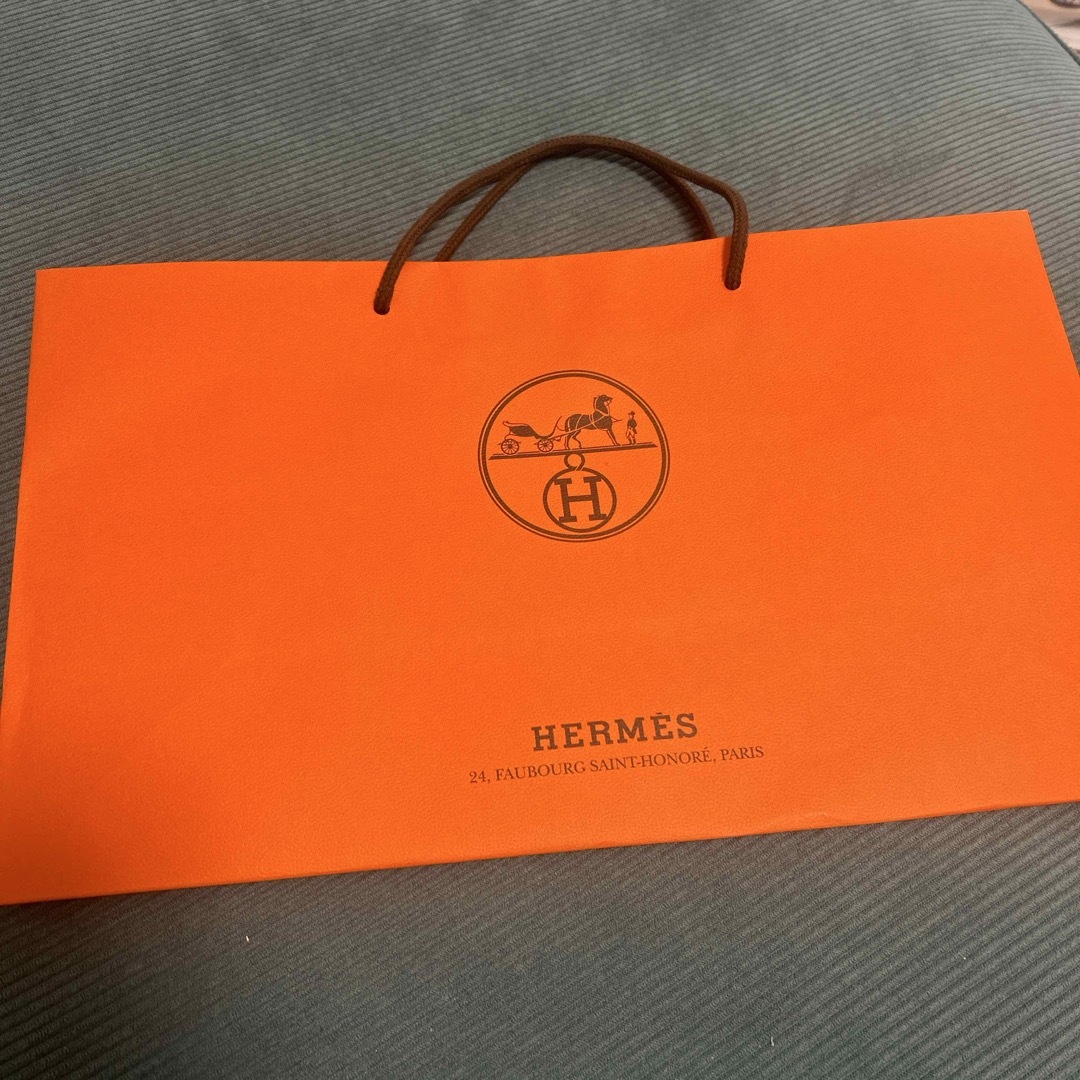HERMES - HERMES エルメスショップ袋 ショッパー 横長の通販 by HERMES - HERMES エルメスショップ袋 ショッパー 横長の通販 by