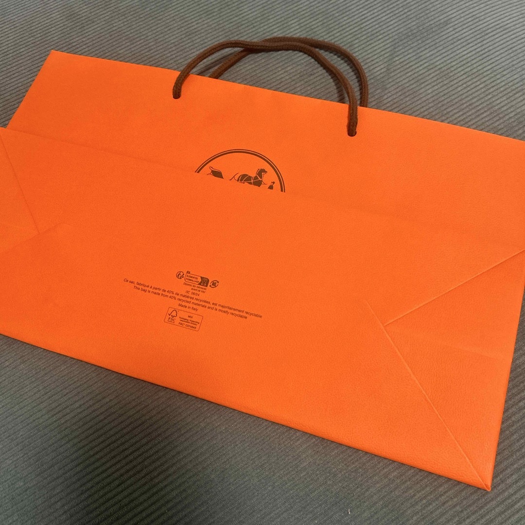 HERMES - HERMES エルメスショップ袋 ショッパー 横長の通販 by HERMES - HERMES エルメスショップ袋 ショッパー 横長の通販 by