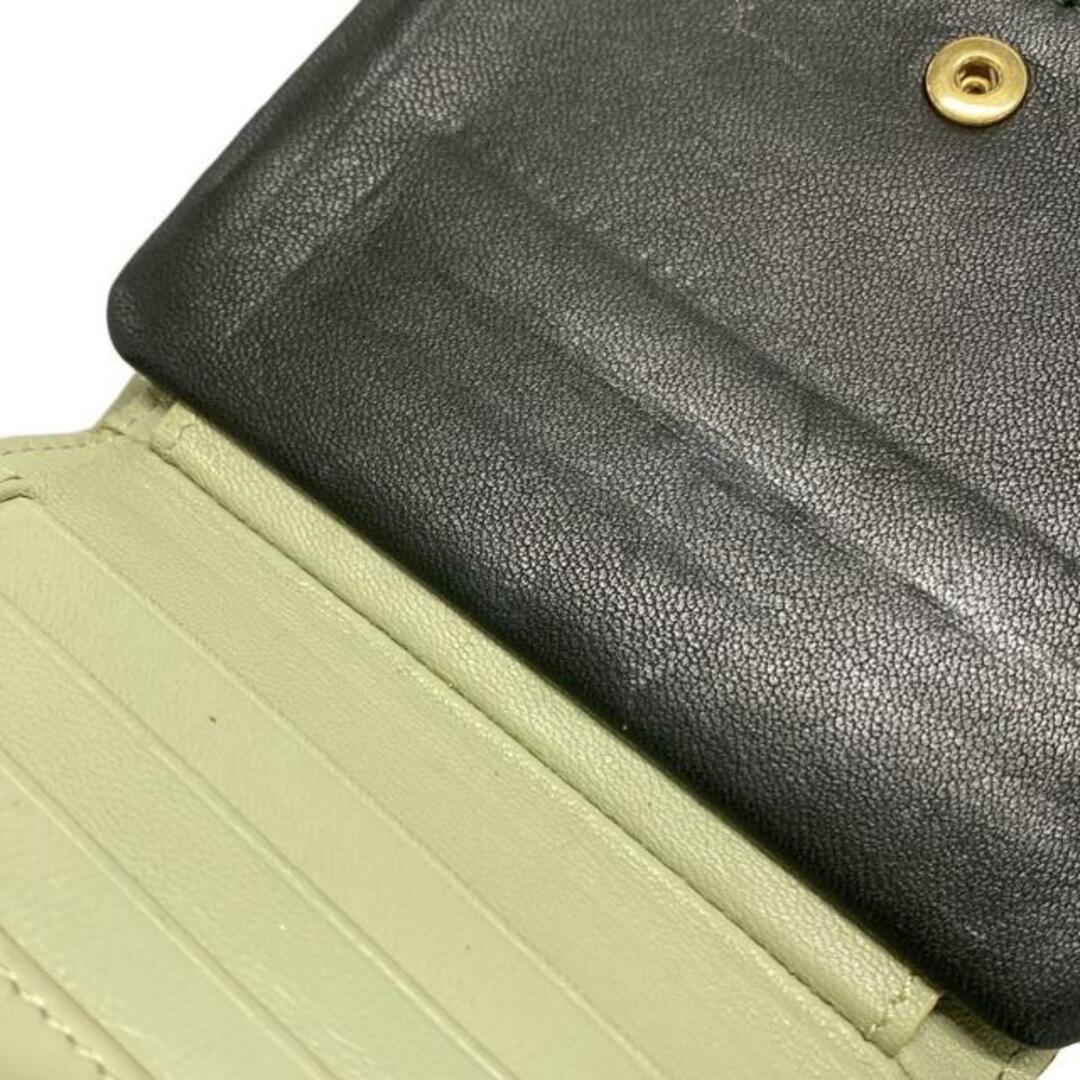 CELINE - CELINE(セリーヌ) 2つ折り財布 - ライトグリーン CELINE - CELINE(セリーヌ) 2つ折り財布 - ライトグリーン