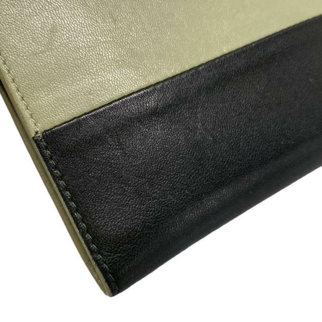 CELINE - CELINE(セリーヌ) 2つ折り財布 - ライトグリーン CELINE - CELINE(セリーヌ) 2つ折り財布 - ライトグリーン