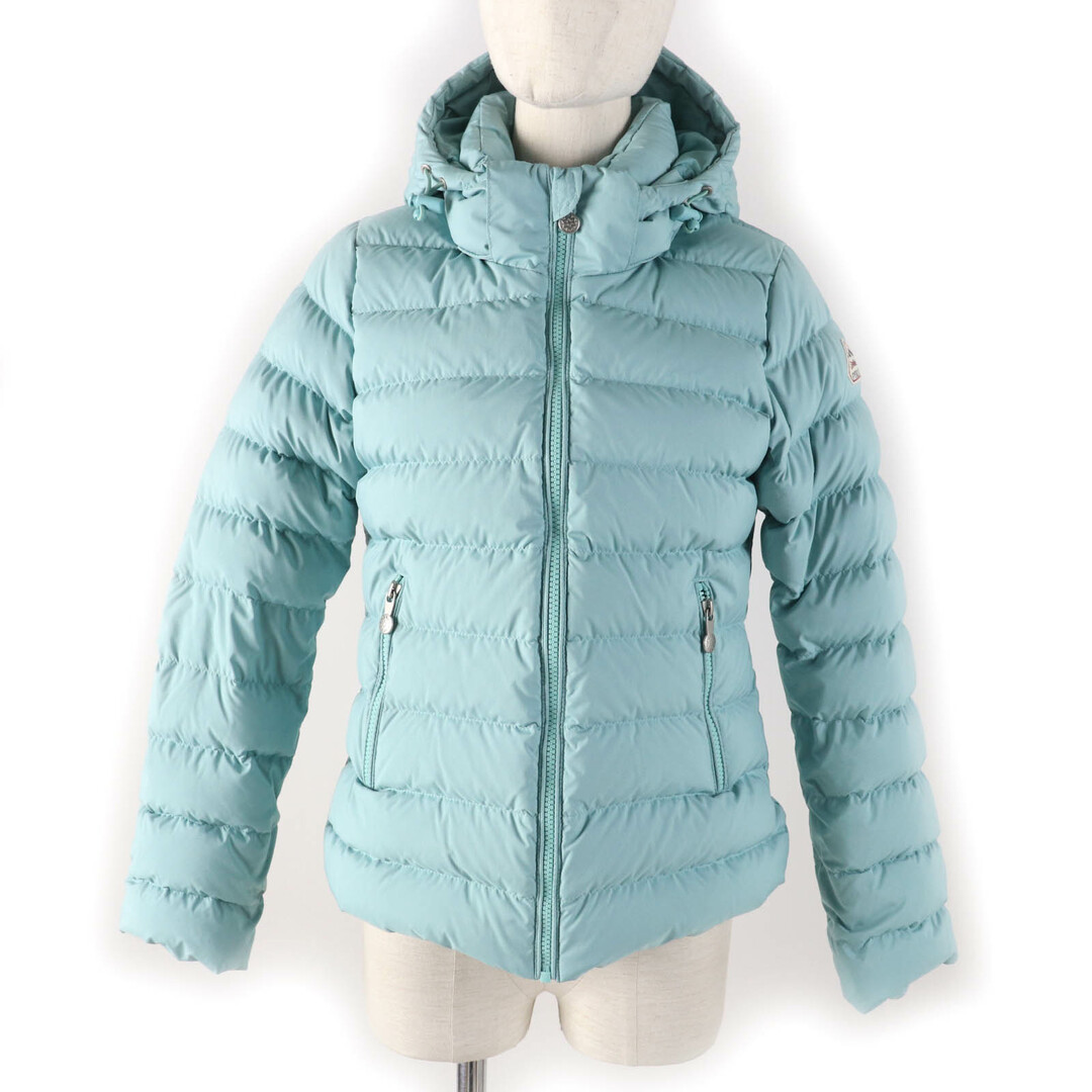 Pyrenex - 美品☆Pyrenex ピレネックス SPOUTNIC SOFT JPN スプートニックソフト フード付 ダウンジャケット ライトブルー 36 正規品 レディース