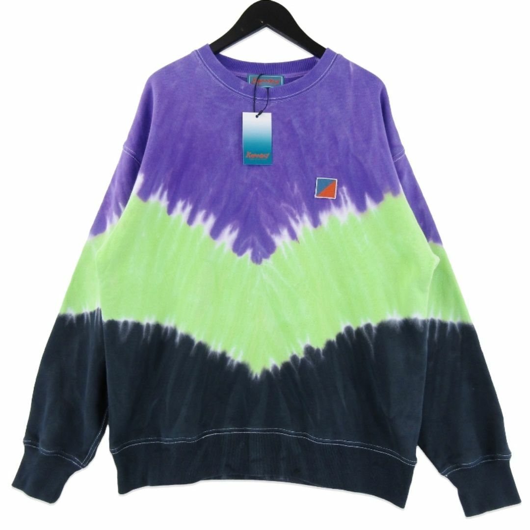 カーネリー TRICOLOR DYE SWEAT SHIRTS 37000070