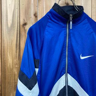 NIKE(ナイロンジャケット ・ ブルー・ネイビー/青色系)の NIKE(ナイロンジャケット ・ ブルー・ネイビー/青色系)の