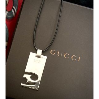 GUCCI - 極美品*グッチ GUCCI 925 ネックレス シルバー メンズ GUCCI - 極美品*グッチ GUCCI 925 ネックレス シルバー メンズ