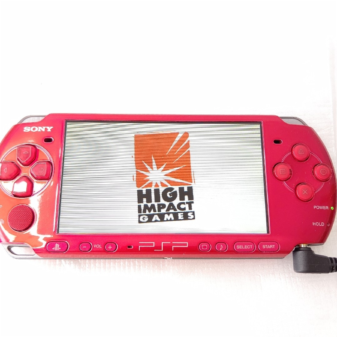 ソニー PSP3000 ラディアントレッド 極美品 プレイステーション
