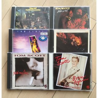 TOM SCOTT　CD6枚セット　トムスコット　SAX　JAZZ　FUSION(ジャズ)