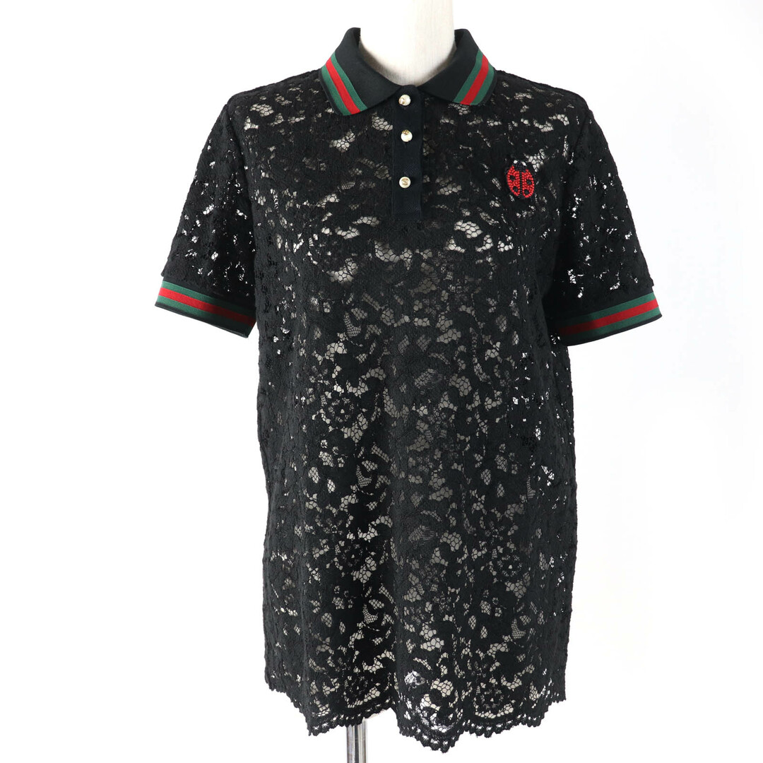 国内発☆GUCCI】インターロッキングG コットンピケ ポロシャツ