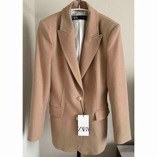ZARA - ZARA トップステッチ オーバーサイズ ブレザーの通販 by ZARA - ZARA トップステッチ オーバーサイズ ブレザーの通販 by