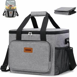 クーラーボックス 保冷バック 大容量 30L 4層断熱 保冷 保温 折り畳み収納(その他)