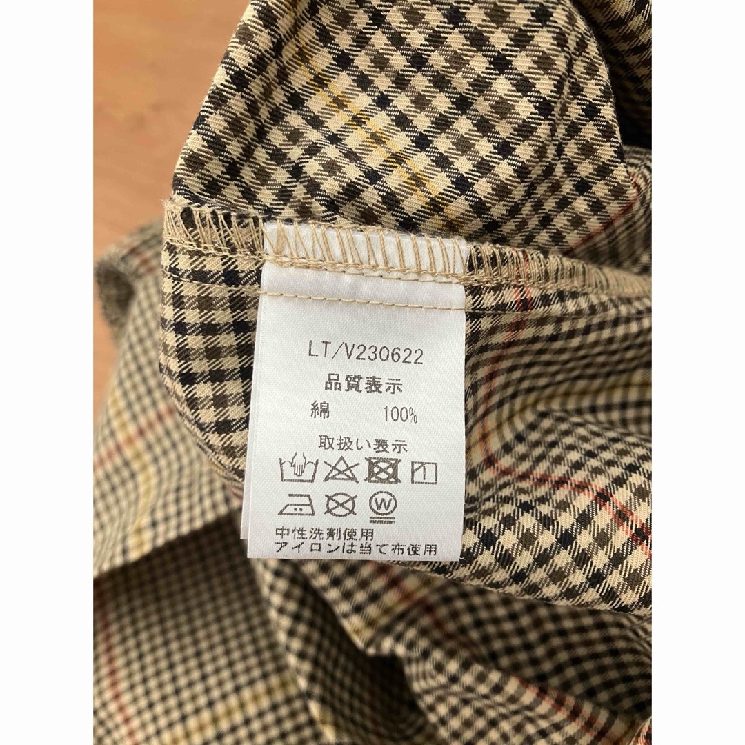 ichi(イチ)のichi レディースチェック柄フレアスカート レディースのスカート(ロングスカート)の商品写真