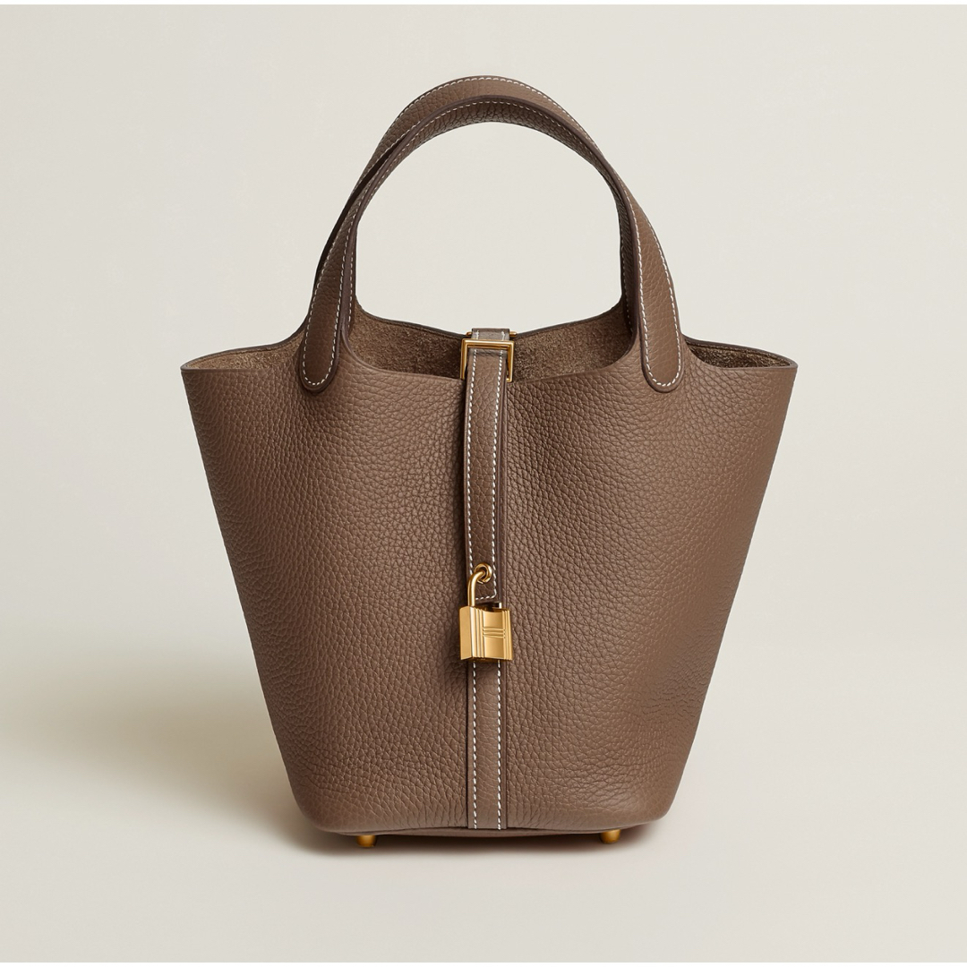 HERMES - 値下げ!新品 エルメス ピコタンロックPM エトゥープ HERMES - 値下げ!新品 エルメス ピコタンロックPM エトゥープ