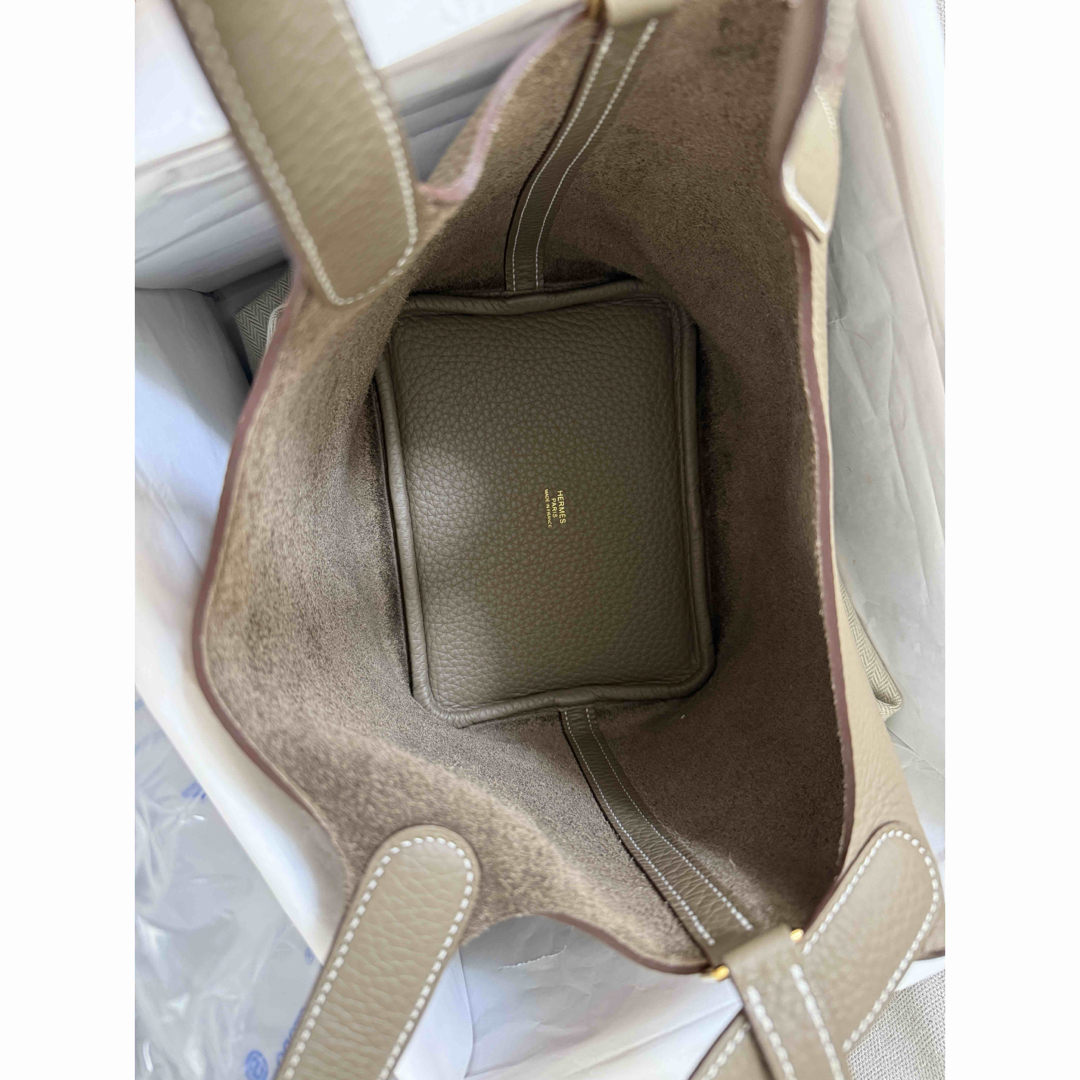 HERMES - 値下げ!新品 エルメス ピコタンロックPM エトゥープ HERMES - 値下げ!新品 エルメス ピコタンロックPM エトゥープ