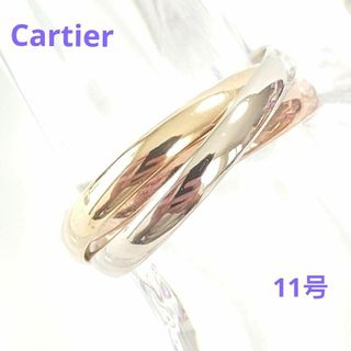 Cartier - 【新品仕上げ】Cartierカルティエ トリニティ リング Cartier - 【新品仕上げ】Cartierカルティエ トリニティ リング