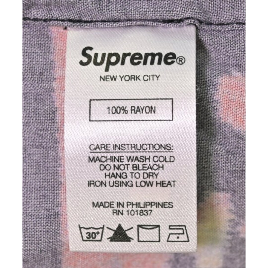 Supreme - Supreme シュプリーム カジュアルシャツ M 黒x赤x Supreme - Supreme シュプリーム カジュアルシャツ M 黒x赤x
