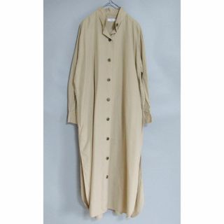 フリークスストア(FREAK'S STORE)のシグフリークスストア　バンドカラーロングシャツワンピース　Freeサイズ(ロングワンピース/マキシワンピース)