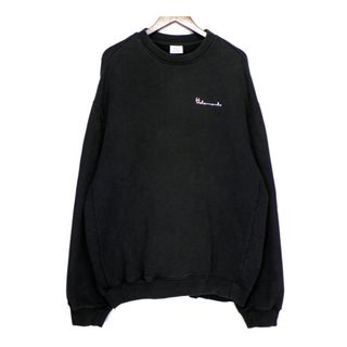 VETEMENTS - 【XLサイズ相当】ヴェトモン☆スウェット バック VETEMENTS - 【XLサイズ相当】ヴェトモン☆スウェット バック