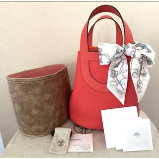 HERMES - 【新品未使用】【希少カラー】インザループ 23ローズ HERMES - 【新品未使用】【希少カラー】インザループ 23ローズ