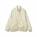【IVORY】【M】リバーシブル スタンドカラー ブルゾン