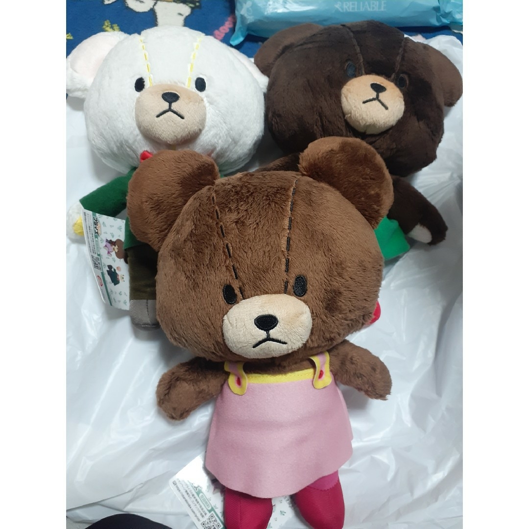 くまのがっこう エンタメ/ホビーのおもちゃ/ぬいぐるみ(キャラクターグッズ)の商品写真