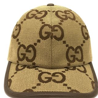 GUCCI - 1201 グッチ GUCCI GG キャップ レザー ブルー ユニ GUCCI - 1201 グッチ GUCCI GG キャップ レザー ブルー ユニ