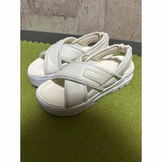 PUMA - PUMA プーマ ウェッジ サンダル ABC-MART限定 25センチの PUMA - PUMA プーマ ウェッジ サンダル ABC-MART限定 25センチの