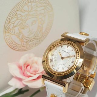 VERSACE - 新品 ベルサーチ腕時計レディース レッド ラバー VERSACE - 新品 ベルサーチ腕時計レディース レッド ラバー