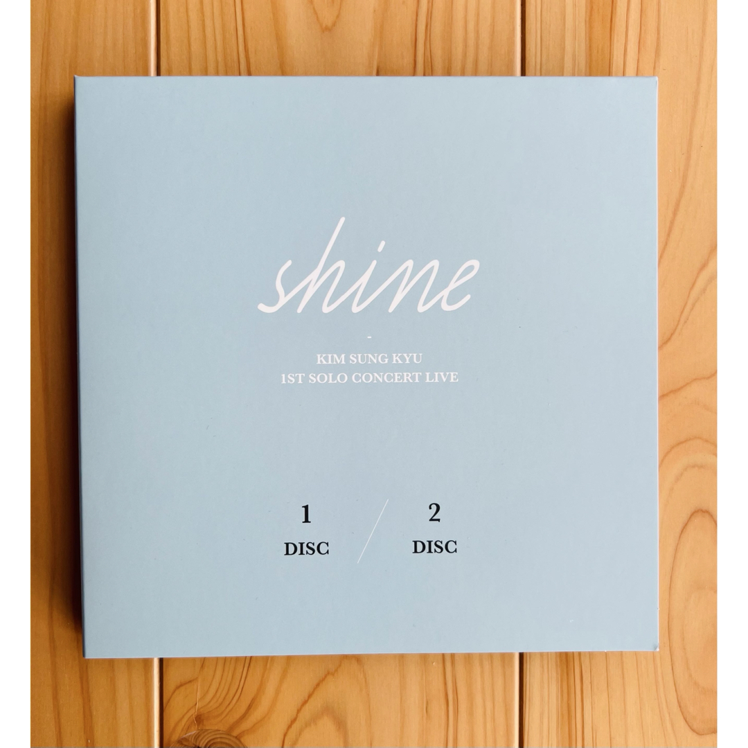INFINITE ソンギュ『shine』CONCERT LIVE CD エンタメ/ホビーのCD(K-POP/アジア)の商品写真