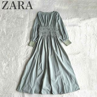 ZARA - 美品❤ZARA❤ザラ❤ティアードワンピース❤ロング ZARA - 美品❤ZARA❤ザラ❤ティアードワンピース❤ロング