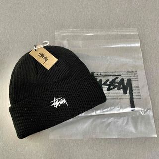 STUSSY - 90s usa製 old stussy 刺繍ロゴ ビーニー ニット STUSSY - 90s usa製 old stussy 刺繍ロゴ ビーニー ニット